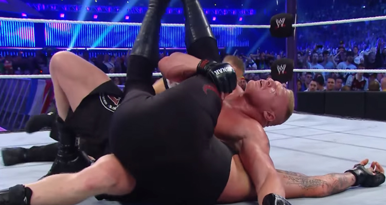 N.2 : Brock Lesnar brise la Streak d’Undertaker (6 avril 2014)