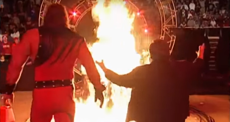 N.7 : Kane brûle vivant The Undertaker (18 janvier 1998)