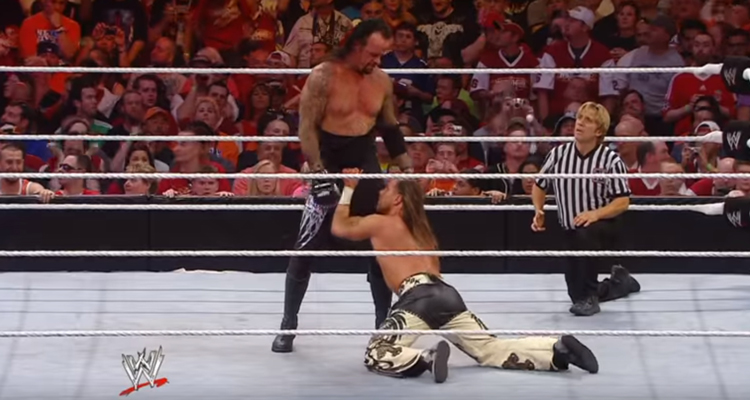 N.8 : The Undertaker envoie Shawn Michaels à la retraite (28 mars 2010)