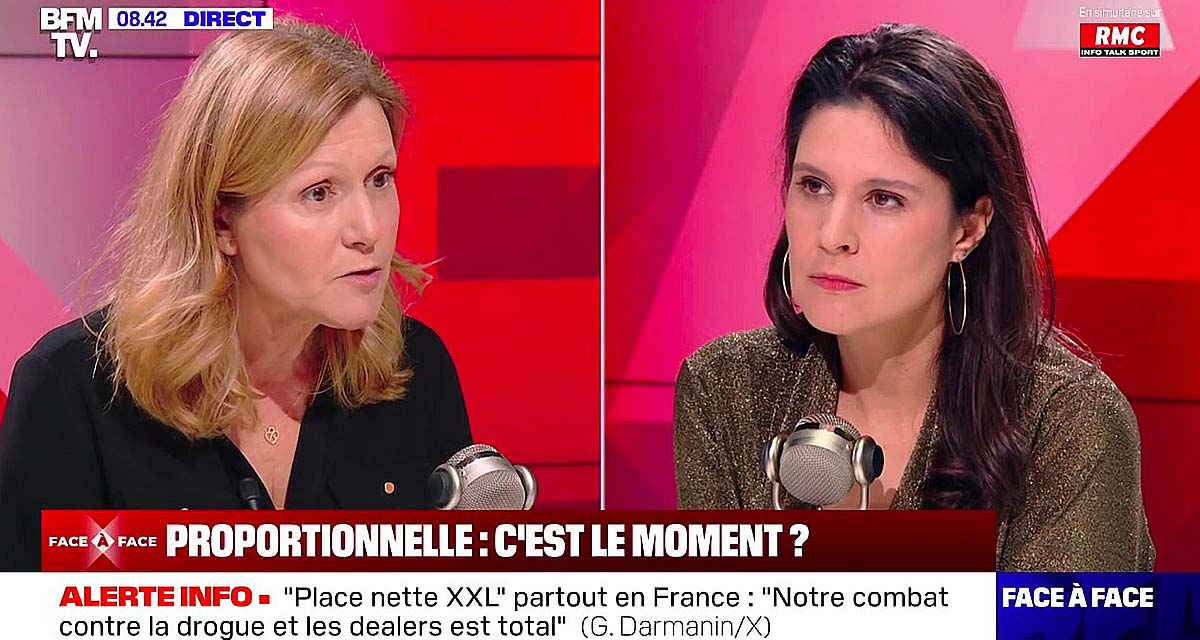 “Vous avez tort !” Apolline de Malherbe prise en flagrant délit sur BFMTV “Vous avez tort !” Apolline de Malherbe prise en flagrant délit sur BFMTV