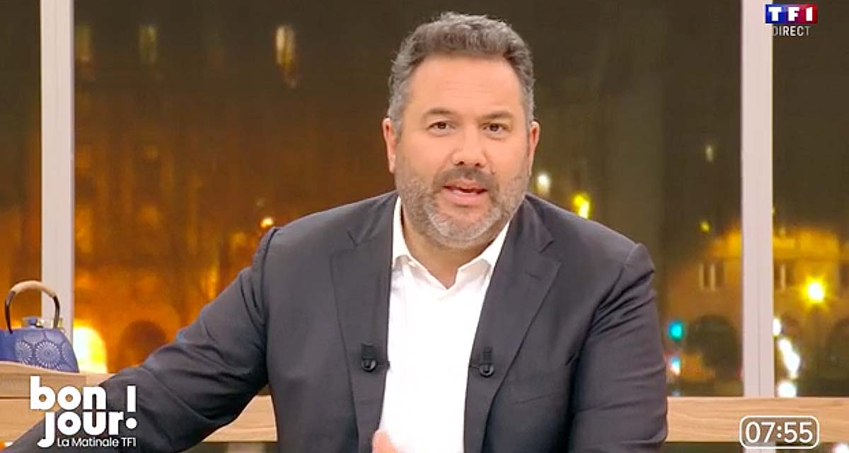La hantise de Bruce Toussaint depuis qu’il présente la matinale de TF1 La hantise de Bruce Toussaint depuis qu’il présente la matinale de TF1