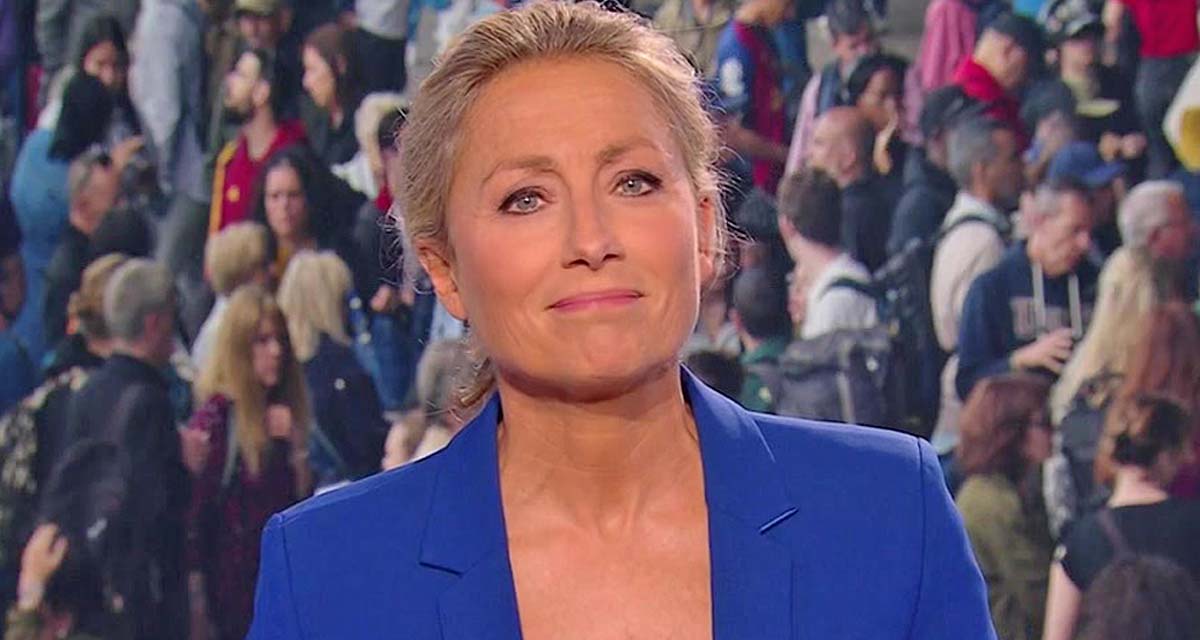 Anne-Sophie Lapix crée la surprise, France 2 fait forte impression Anne-Sophie Lapix crée la surprise, France 2 fait forte impression