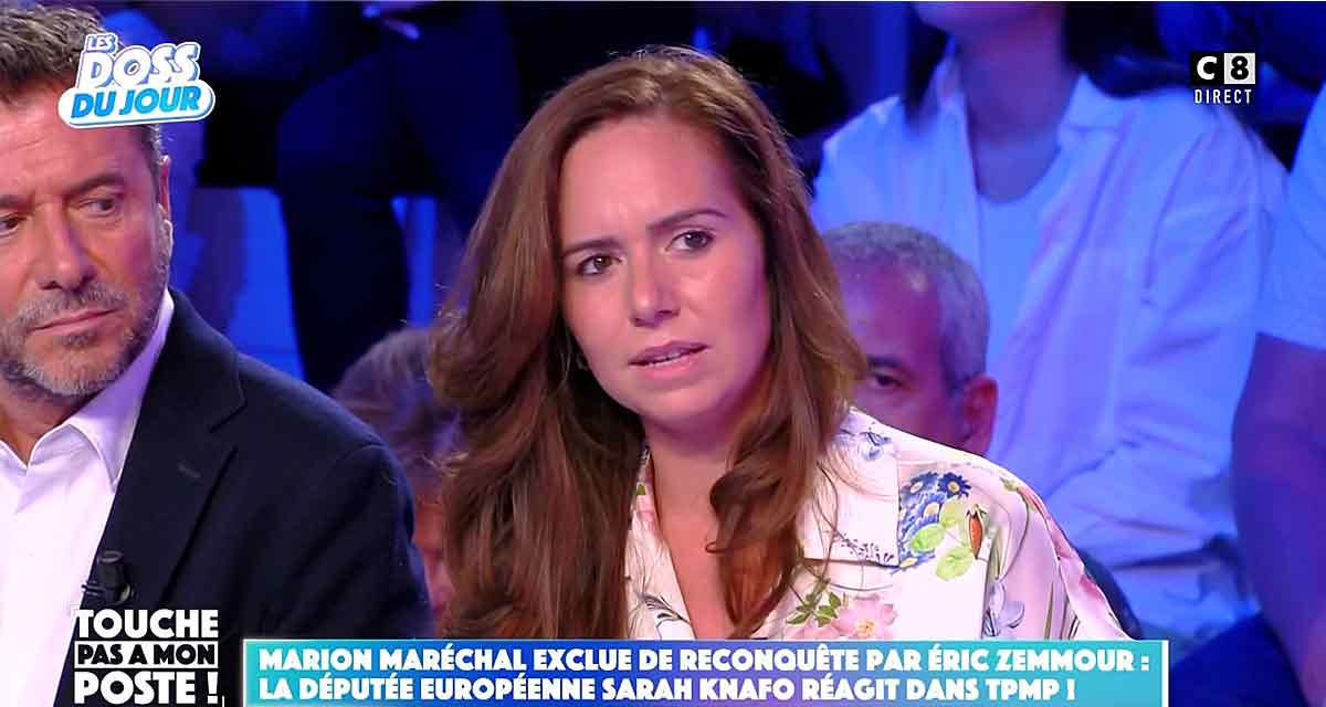 Sarah Knafo : coup de théâtre sur C8 Sarah Knafo : coup de théâtre sur C8