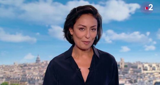 Leïla Kaddour évite une chute au JT 13H de France 2