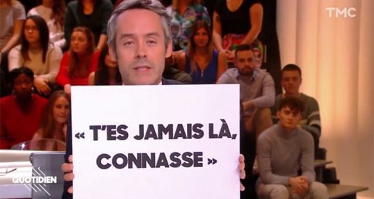 Quotidien : Yann Barthès chute en audience après son record, TPMP se stabilise Quotidien : Yann Barthès chute en audience après son record, TPMP se stabilise