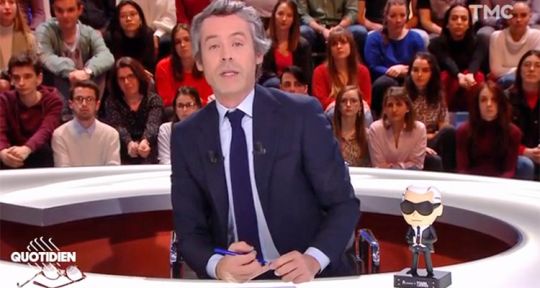 Quotidien : Yann Barthès conserve sa puissance, TPMP écrasé par TMC Quotidien : Yann Barthès conserve sa puissance, TPMP écrasé par TMC