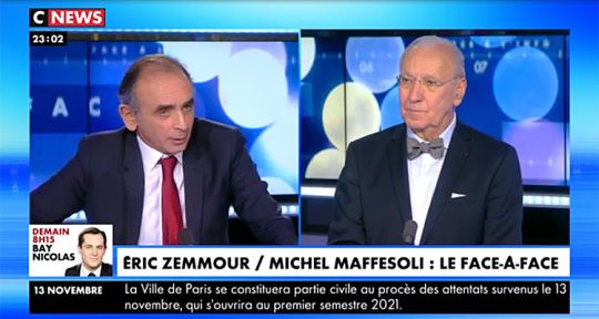 Face à l’info : Eric Zemmour et Christine Kelly toujours plus haut en audience avant le face-à-face avec François Asselineau Face à l’info : Eric Zemmour et Christine Kelly toujours plus haut en audience avant le face-à-face avec François Asselineau