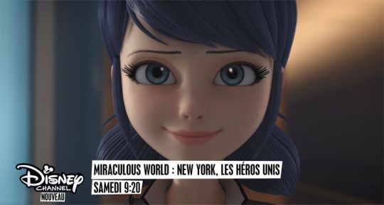 Miraculous World New York : Ladybug et Chat Noir en film avec des héros unis, la saison 3 sur Disney Channel