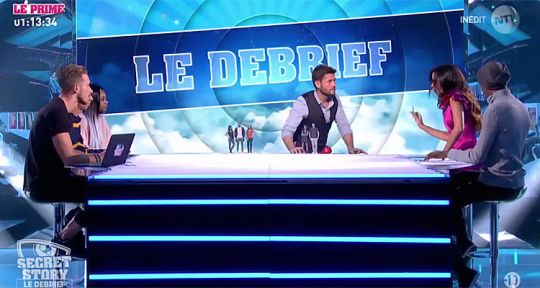 Secret Story 11 : Leïla Ben Khalifa quitte Le Débrief en larmes, Tanya éliminée, Bryan face à un plateau vide Secret Story 11 : Leïla Ben Khalifa quitte Le Débrief en larmes, Tanya éliminée, Bryan face à un plateau vide