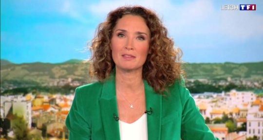 JT 13H : Marie-Sophie Lacarrau bouleversée, un départ agité sur TF1