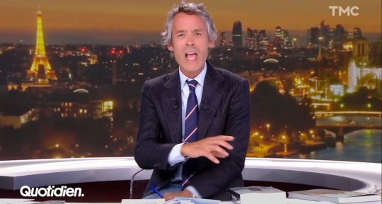 « J’ai cru qu’il allait vous sauter à la gorge ! » Yann Barthès recadre un chroniqueur, tensions en plateau dans Quotidien « J’ai cru qu’il allait vous sauter à la gorge ! » Yann Barthès recadre un chroniqueur, tensions en plateau dans Quotidien