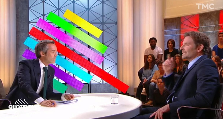 Quotidien : Yann Barthès vole en audience avec Bradley Cooper, TPMP encore trop juste Quotidien : Yann Barthès vole en audience avec Bradley Cooper, TPMP encore trop juste