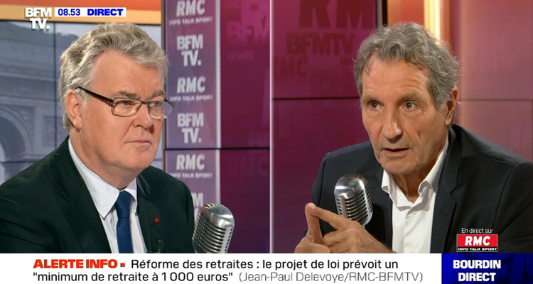Audiences TV : BFMTV irrite Télématin, Desarbres (CNews) battu par Bourdin, Delovoye plébiscité Audiences TV : BFMTV irrite Télématin, Desarbres (CNews) battu par Bourdin, Delovoye plébiscité