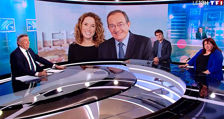 JT 13H : Marie-Sophie Lacarrau revient, Jean-Pierre Pernaut plébiscité sur TF1 JT 13H : Marie-Sophie Lacarrau revient, Jean-Pierre Pernaut plébiscité sur TF1