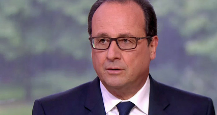 François Hollande : le 14 juillet à 13h15 avec Claire Chazal et David Pujadas François Hollande : le 14 juillet à 13h15 avec Claire Chazal et David Pujadas