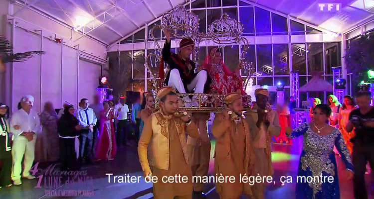 4 mariages pour 1 lune de miel : Gita trouve le « petit spectacle » d’Anissa « assez insultant » 4 mariages pour 1 lune de miel : Gita trouve le « petit spectacle » d’Anissa « assez insultant »